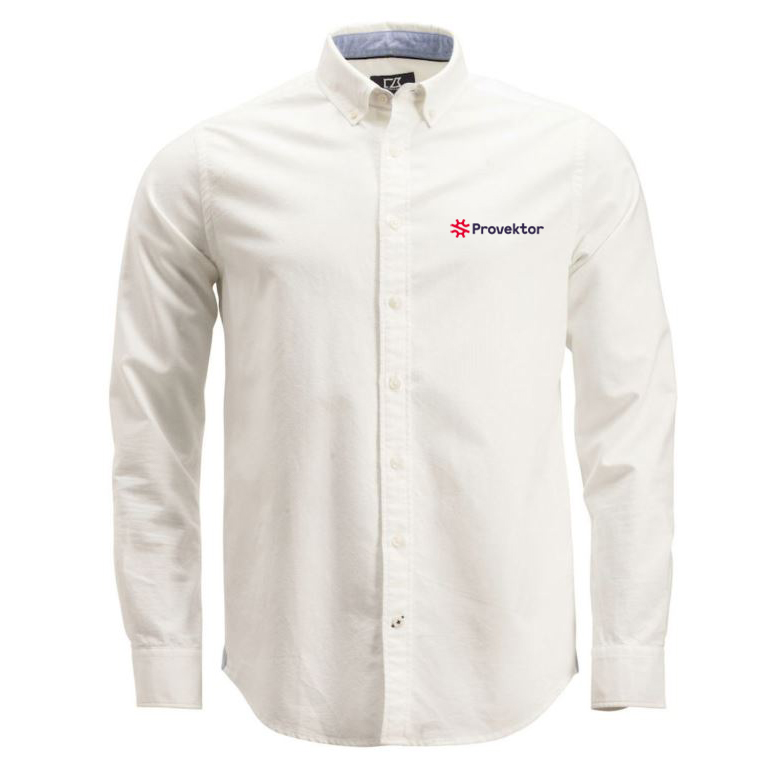 Belfair Oxford Shirt man – vit
